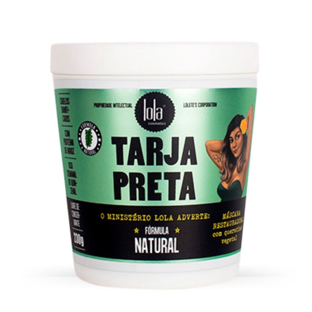 Lola - Máscara Restauradora Tarja Preta 230g (VEGAN) - Image 1